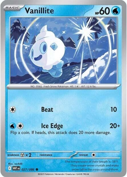 Vanillite (027/086) (SV: White Flare)