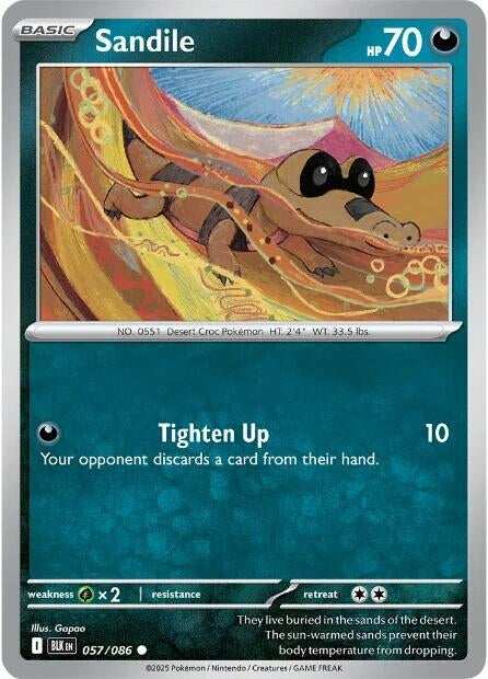 Sandile (057/086) (SV: Black Bolt)