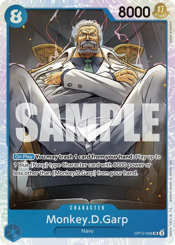 Monkey.D.Garp (OP12-056) (Legacy of the Master)