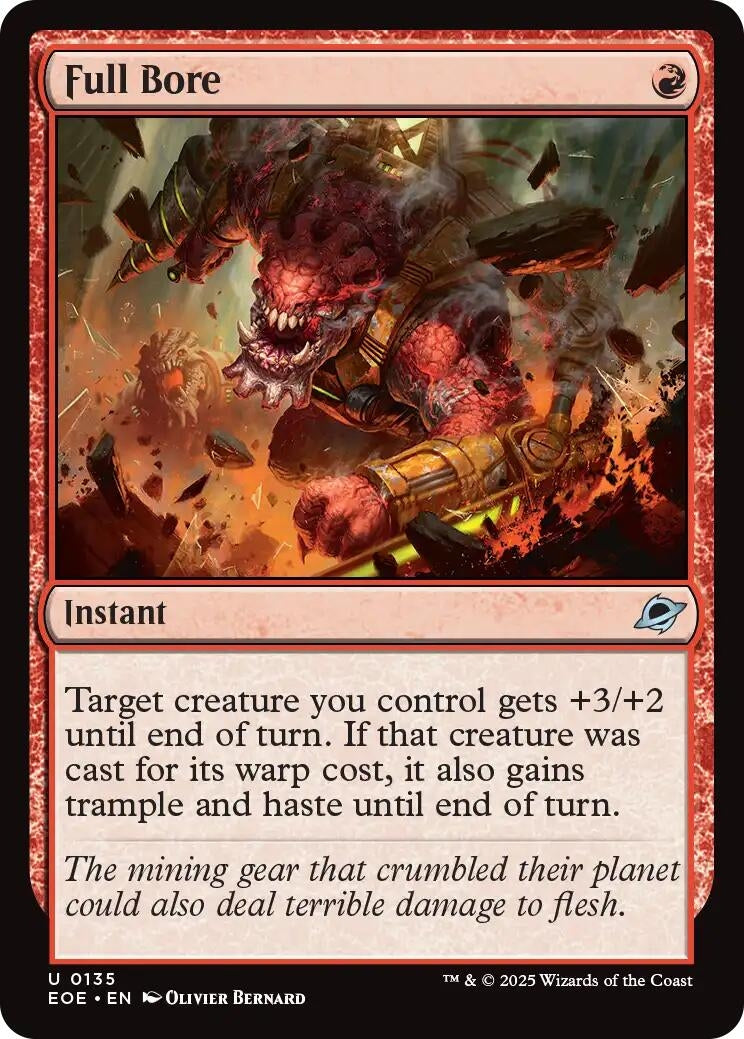 Full Bore (135) (Edge of Eternities)