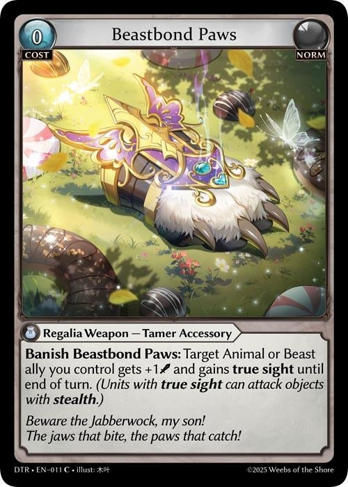 Beastbond Paws (011) (Distorted Reflections)