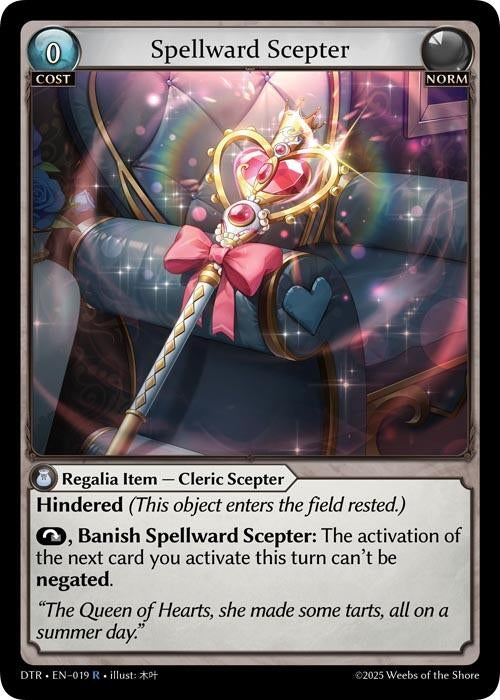 Spellward Scepter (019) (Distorted Reflections)