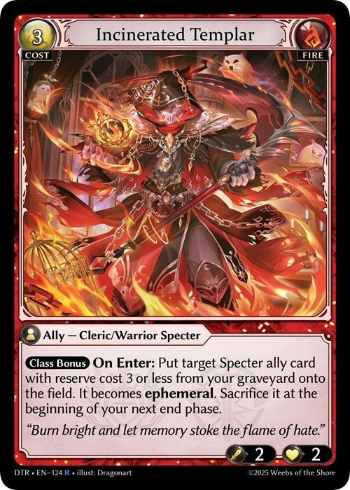 Incinerated Templar (124) (Distorted Reflections)