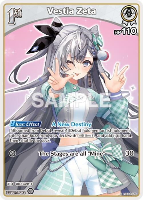 Image for Vestia Zeta (U) (hBP01-026) (Blooming Radiance) - hololive OFFICIAL CARD GAME