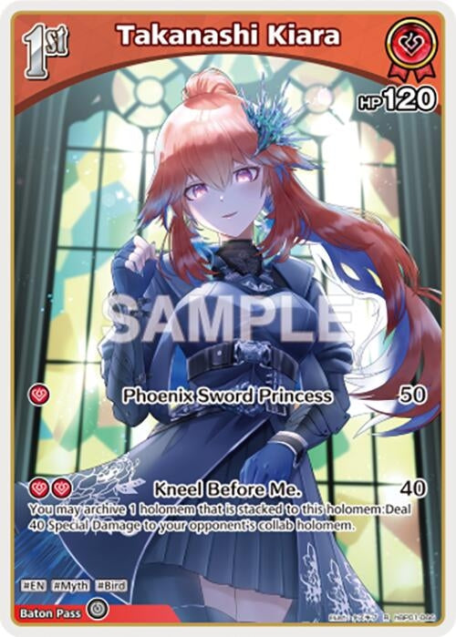 Image for Takanashi Kiara (R) (hBP01-066) (Blooming Radiance) - hololive OFFICIAL CARD GAME