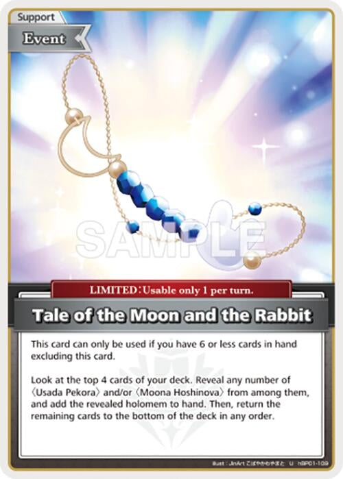 Image for Tale of the Moon and the Rabbit (U) (hBP01-109) (Blooming Radiance) - hololive OFFICIAL CARD GAME