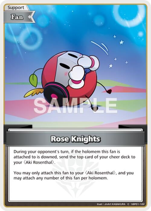 Image for Rose Knights (C) (hBP01-122) (Blooming Radiance) - hololive OFFICIAL CARD GAME