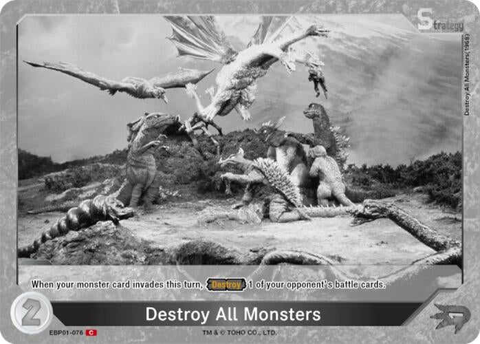 Image for Destroy All Monsters (EBP01-076) (EBP01-076) (Booster Set 1: Godzilla VS. Godzilla) - Godzilla Card Game