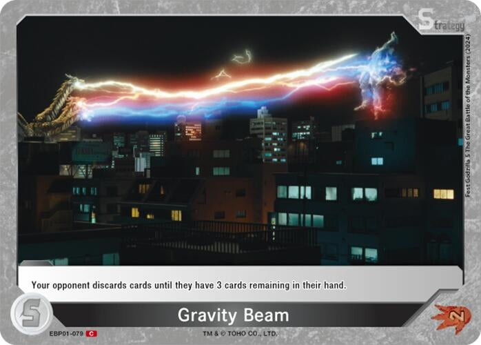 Image for Gravity Beam (EBP01-079) (EBP01-079) (Booster Set 1: Godzilla VS. Godzilla) - Godzilla Card Game