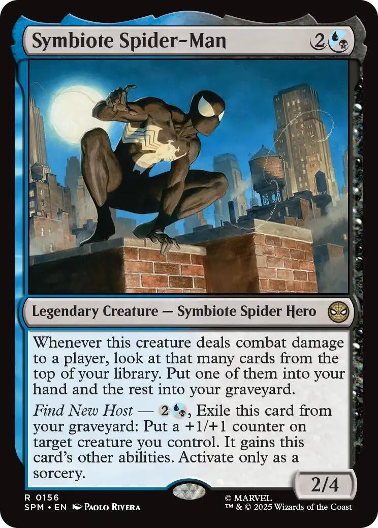 Image for Symbiote Spider-Man (156) (Marvel's Spider-Man) - Magic: The Gathering
