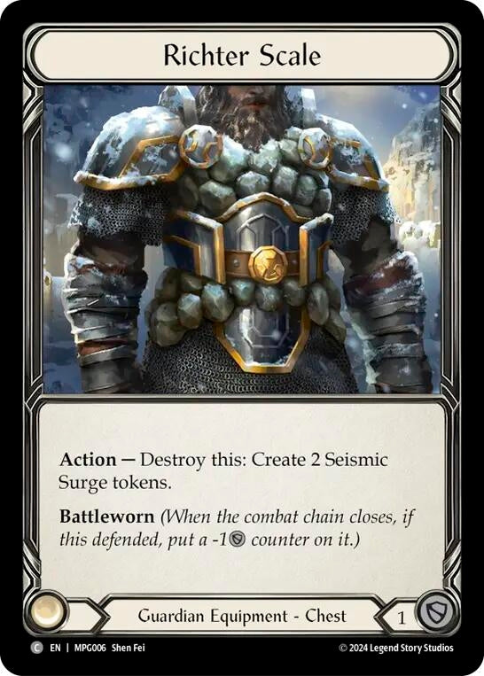 Richter Scale (MPG006) (Mastery Pack Guardian)