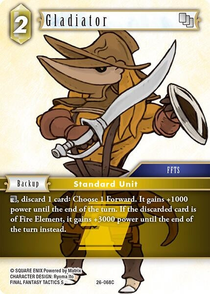 Gladiator (26-068C) (Gunslinger in the Abyss)