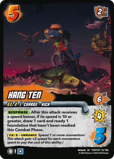 Hang Ten (TMNT01 19/186) (Teenage Mutant Ninja Turtles)