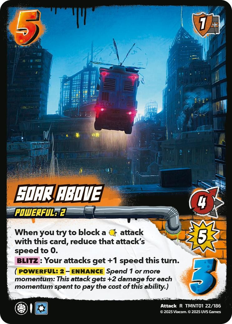 Soar Above (TMNT01 22/186) (Teenage Mutant Ninja Turtles)