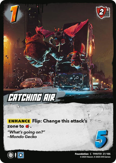 Catching Air (TMNT01 27/186) (Teenage Mutant Ninja Turtles)