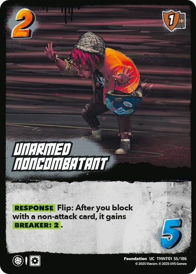 Unarmed Noncombatant (TMNT01 55/186) (Teenage Mutant Ninja Turtles)