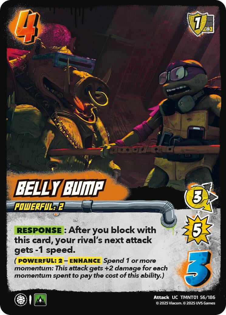 Belly Bump (TMNT01 56/186) (Teenage Mutant Ninja Turtles)