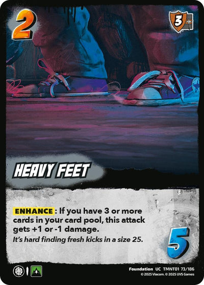 Heavy Feet (TMNT01 73/186) (Teenage Mutant Ninja Turtles)
