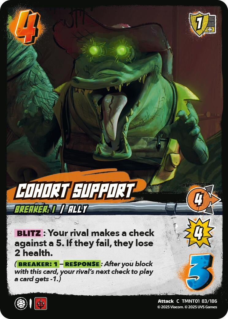 Cohort Support (TMNT01 83/186) (Teenage Mutant Ninja Turtles)