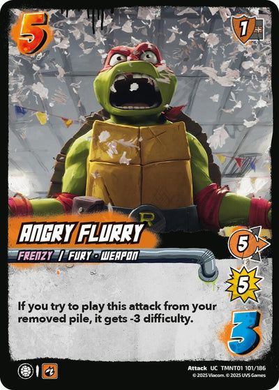 Angry Flurry (TMNT01 101/186) (Teenage Mutant Ninja Turtles)