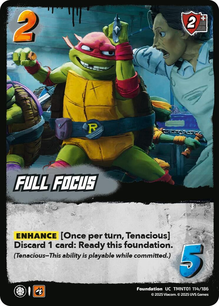 Full Focus (TMNT01 114/186) (Teenage Mutant Ninja Turtles)