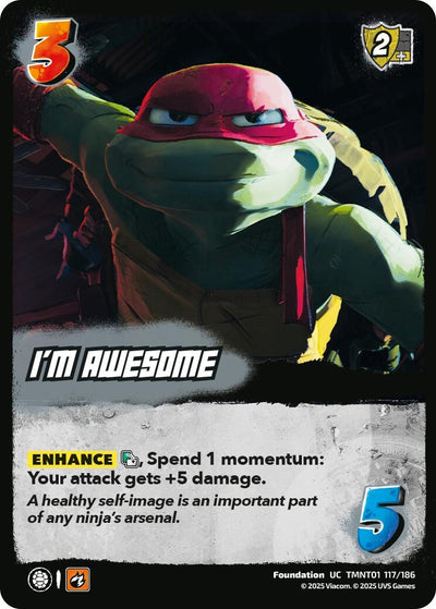 I'm Awesome (TMNT01 117/186) (Teenage Mutant Ninja Turtles)