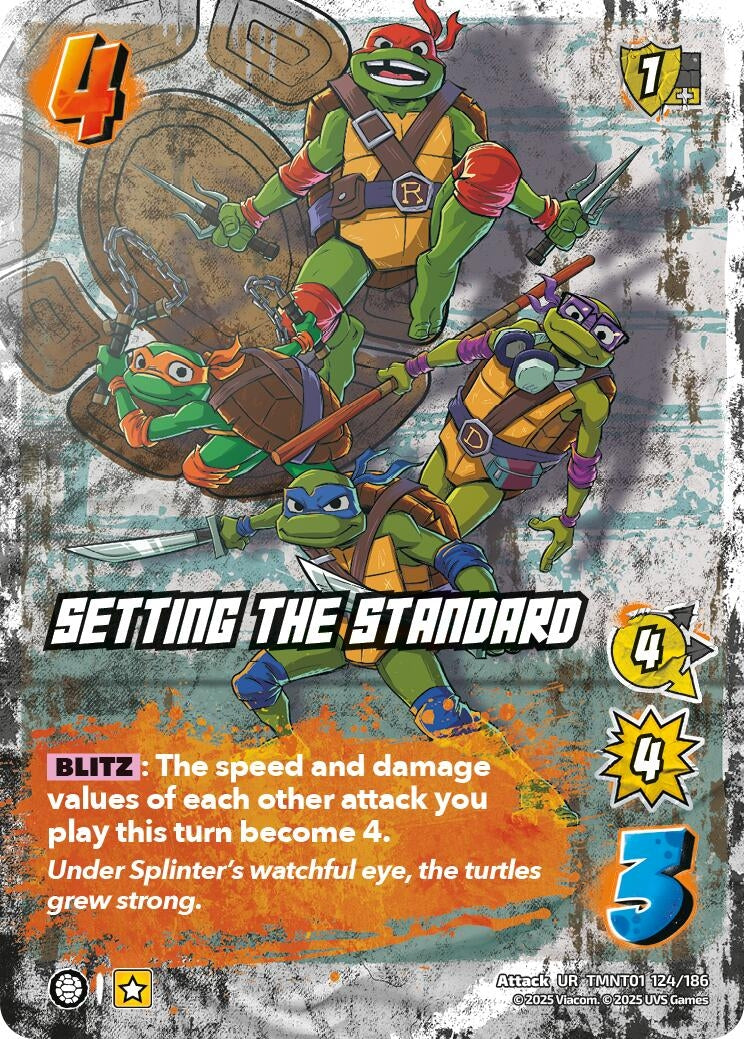 Setting the Standard (TMNT01 124/186) (Teenage Mutant Ninja Turtles)