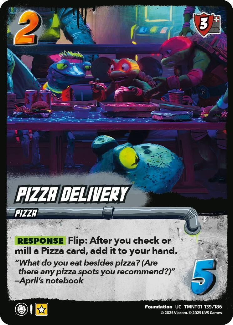 Pizza Delivery (TMNT01 139/186) (Teenage Mutant Ninja Turtles)