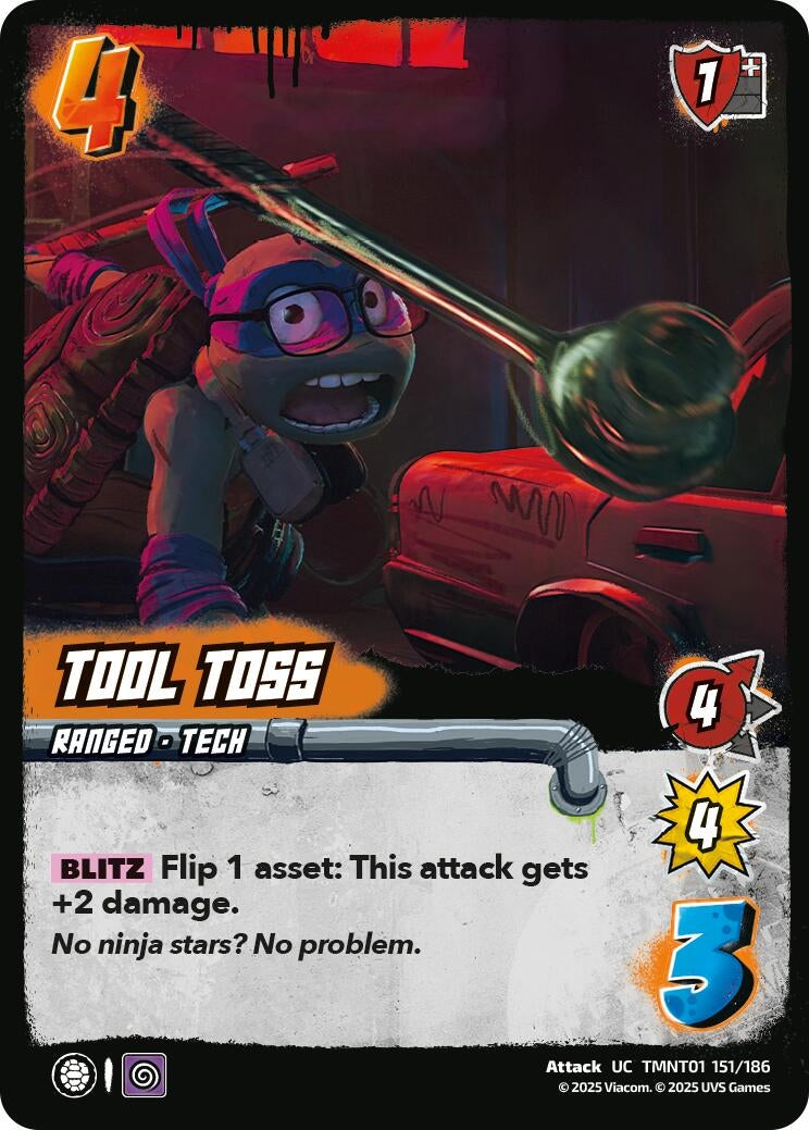 Tool Toss (TMNT01 151/186) (Teenage Mutant Ninja Turtles)