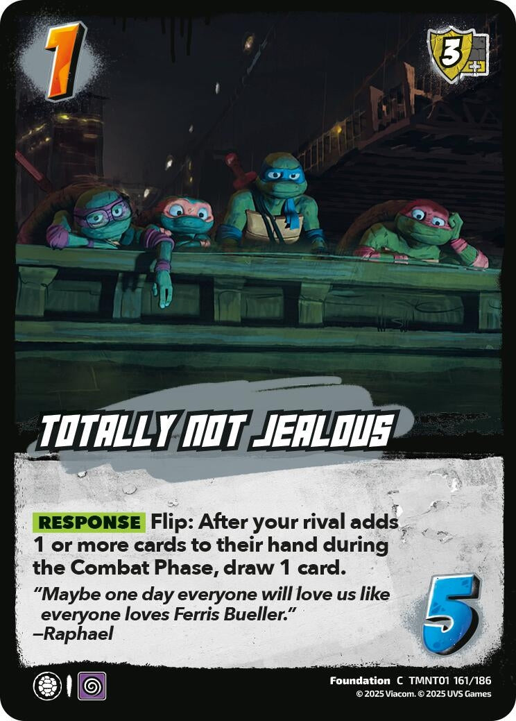 Totally Not Jealous (TMNT01 161/186) (Teenage Mutant Ninja Turtles)