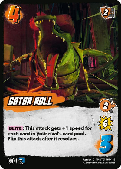 Gator Roll (TMNT01 167/186) (Teenage Mutant Ninja Turtles)