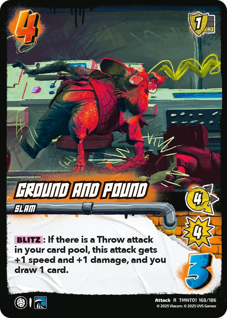 Ground and Pound (TMNT01 168/186) (Teenage Mutant Ninja Turtles)