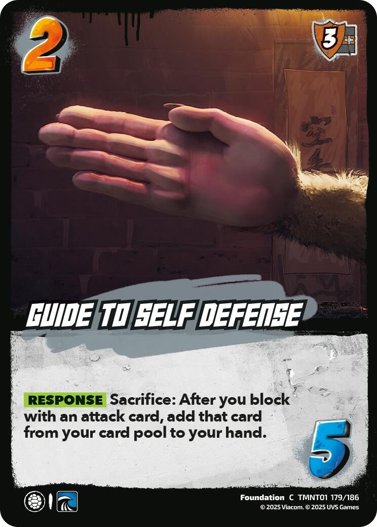 Guide to Self Defense (TMNT01 179/186) (Teenage Mutant Ninja Turtles)