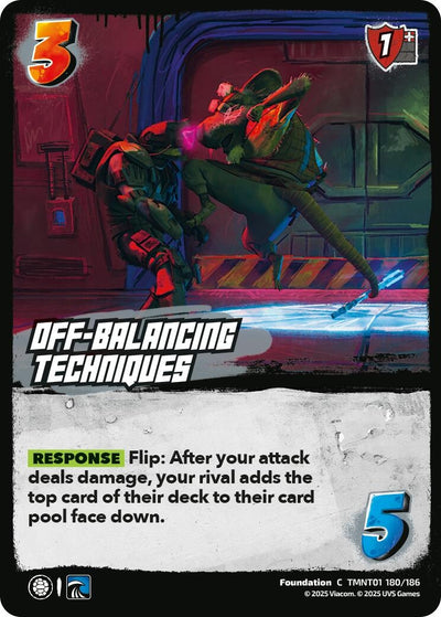 Off-Balancing Techniques (TMNT01 180/186) (Teenage Mutant Ninja Turtles)