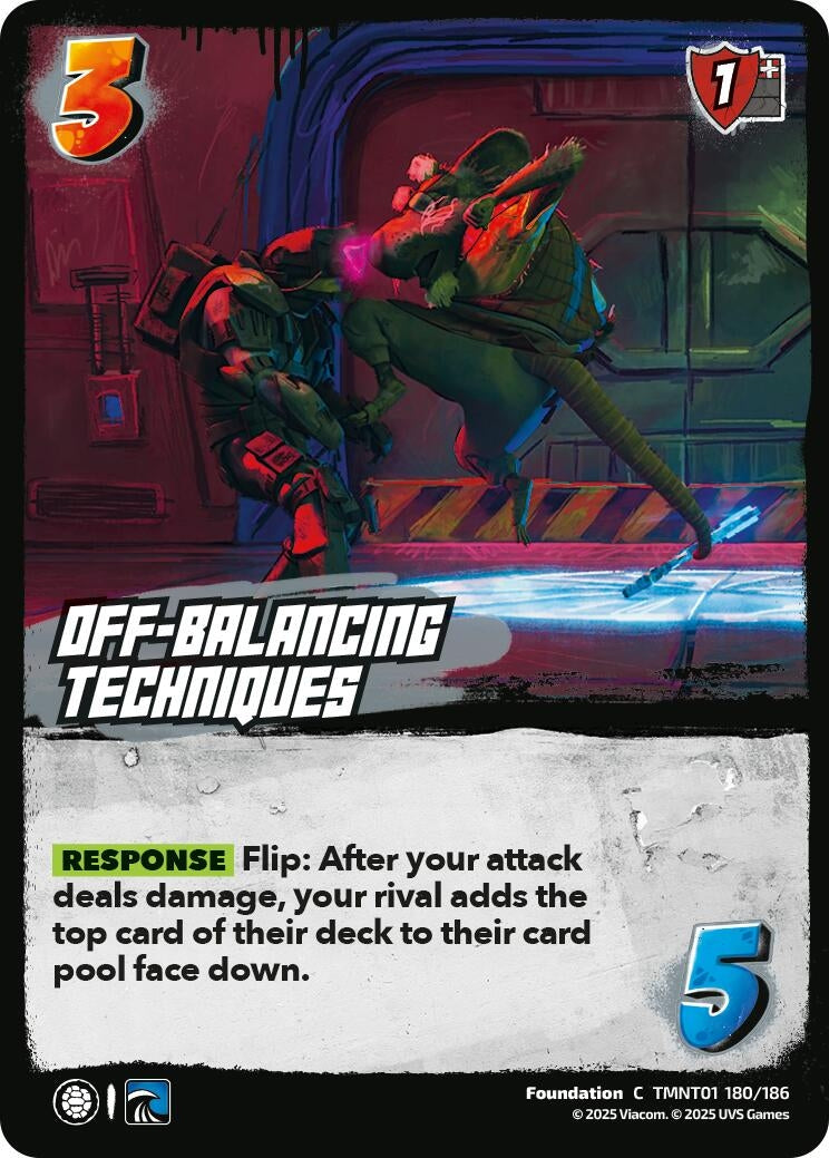 Off-Balancing Techniques (TMNT01 180/186) (Teenage Mutant Ninja Turtles)