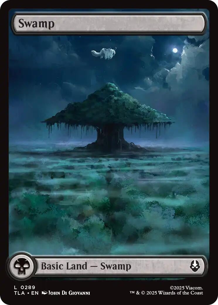 Image for Swamp (289) (289) (Avatar: The Last Airbender) - Magic: The Gathering