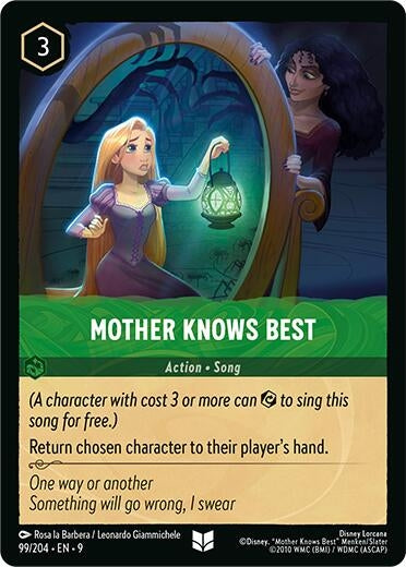 Image for Mother Knows Best (99/204) (Fabled) - Disney Lorcana