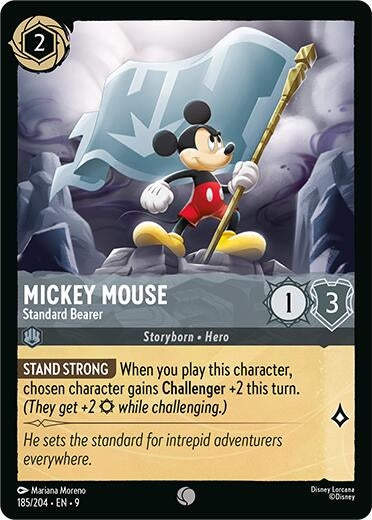 Image for Mickey Mouse - Standard Bearer (185/204) (Fabled) - Disney Lorcana