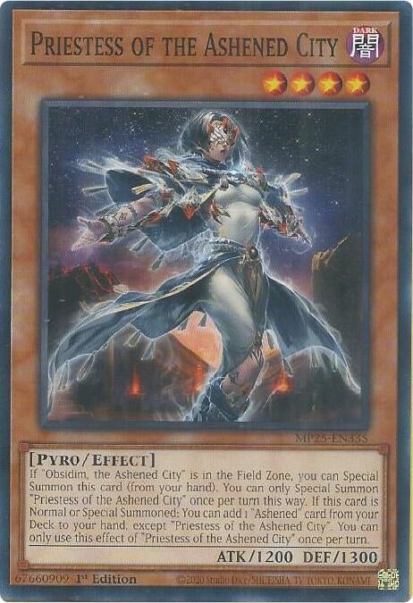 Priestess of the Ashened City (MP25-EN335) (2025 Mega-Pack)