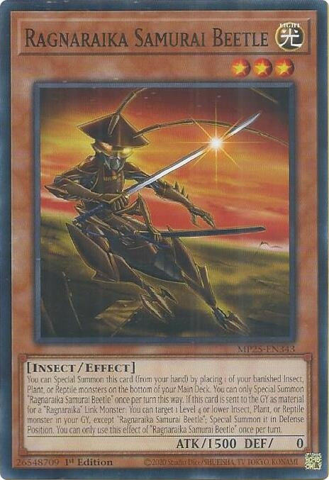 Ragnaraika Samurai Beetle (MP25-EN343) (2025 Mega-Pack)