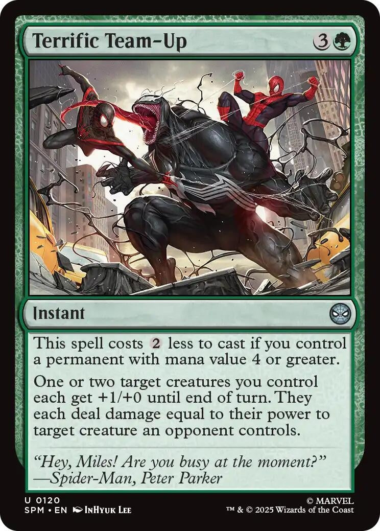Image for Terrific Team-Up (120) (Marvel's Spider-Man) - Magic: The Gathering