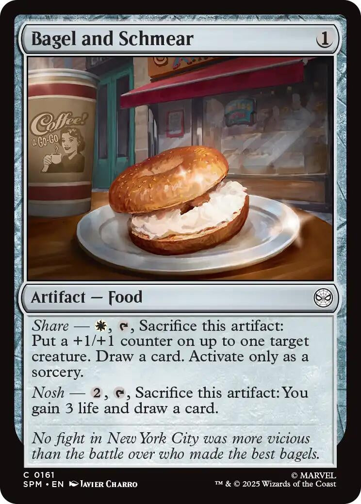 Image for Bagel and Schmear (161) (Marvel's Spider-Man) - Magic: The Gathering