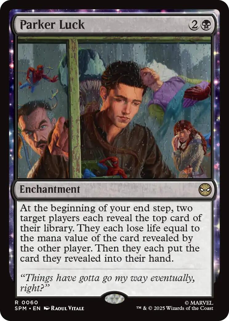 Image for Parker Luck (60) (Marvel's Spider-Man) - Magic: The Gathering