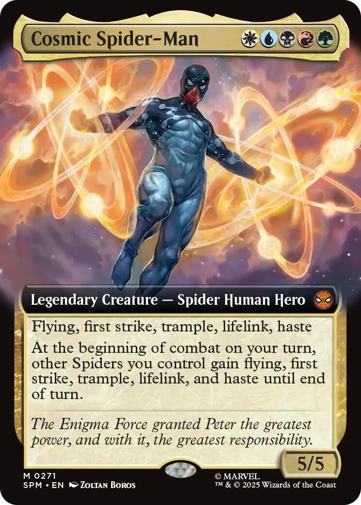 Image for Cosmic Spider-Man (Extended Art) (271) (Marvel's Spider-Man) - Magic: The Gathering