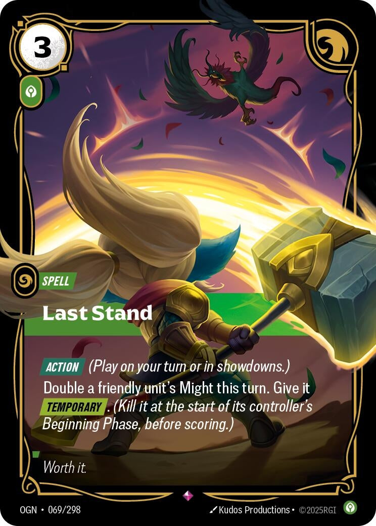 Image for Last Stand (069/298) (Origins) - Riftbound: League of Legends Trading Card Game