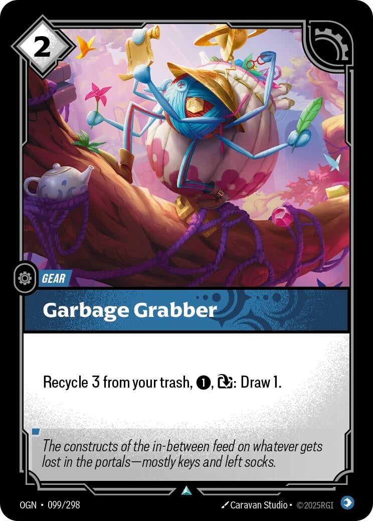Image for Garbage Grabber (099/298) (Origins) - Riftbound: League of Legends Trading Card Game
