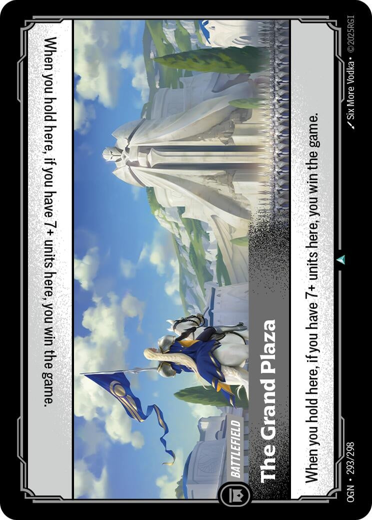 Image for The Grand Plaza (293/298) (Origins) - Riftbound: League of Legends Trading Card Game