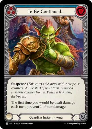 To Be Continued... (SUP208) (Super Slam)