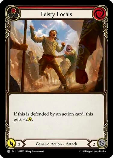 Feisty Locals (Red) (SUP230) (Super Slam)