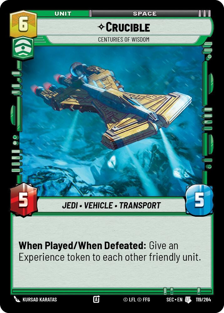 Image for Crucible - Centuries of Wisdom (119/264) (Secrets of Power) - Star Wars: Unlimited